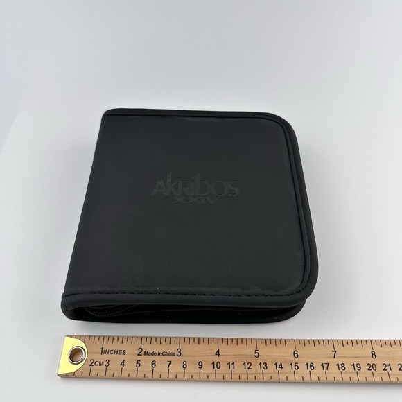 NOS Akribos XXIV Multi Function Chronograph Watch Stainless Steel extra Band - Picture 15 of 15